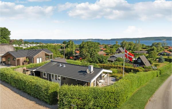 The photo shows the Nice Home In Børkop With Wifi located in the city of Børkop.