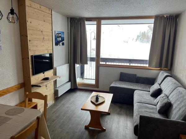 På billedet ses objektet Studio lumineux proche des pistes avec balcon, pour 6 pers., animaux acceptés, wifi - FR-1-502-396 beliggende i byen Tignes.