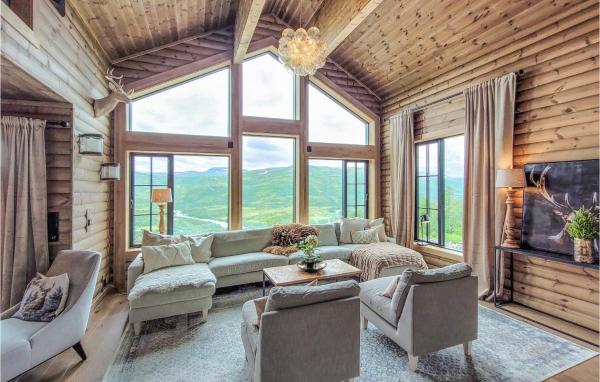A la foto es mostra l'objecte 5 Bedroom Stunning Home In Vøringsfoss situat a la ciutat de Maurset.