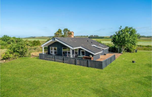På bildet vises objektet Cozy Home In Hurup Thy With Sauna som ligger i byen Sønder Ydby.