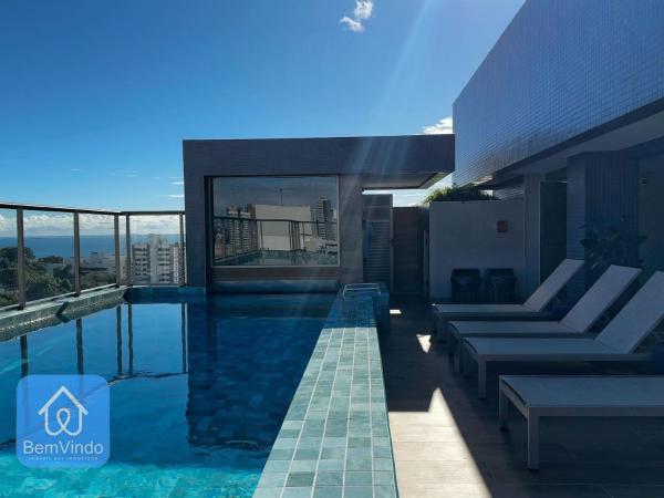 A la foto es mostra l'objecte Quarto e Sala Aconchegante no Barra Conceito situat a la ciutat de Barra.