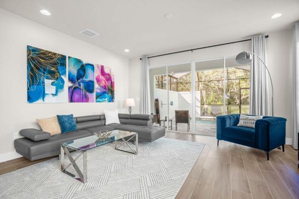 A la foto es mostra l'objecte Upstay - Modern Family Home w Private Pool situat a la ciutat de Clermont.