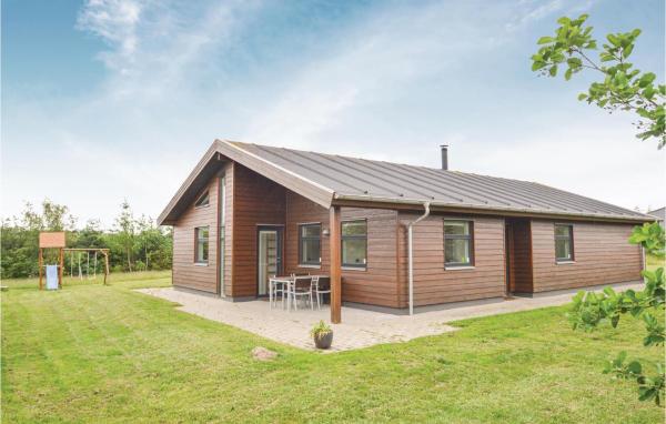 Na fotografii je vidět objekt Holiday Home Bronzehøjen Højslev nacházející se ve městě Bøstrup.