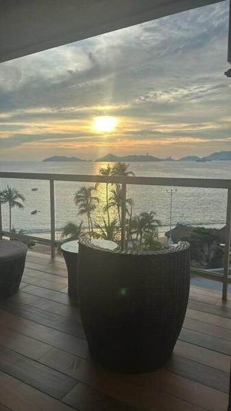 På billedet ses objektet Depa a orilla de playa y vista al mar beliggende i byen Acapulco.