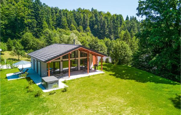 En la foto se muestra el objeto Cozy Home & Spa In Nature ubicado en la ciudad de Trakošćan.