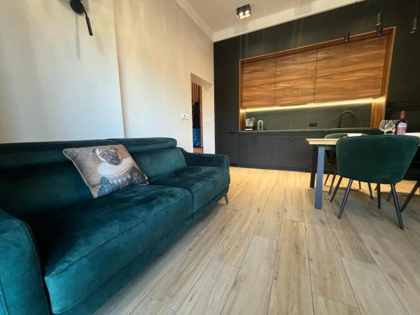 Na zdjęciu widoczny jest obiekt Laguna Beskidów Apartament A5 położony w mieście Zarzecze.