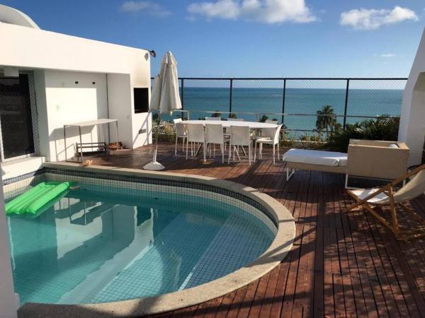 Nella foto è visibile l'oggetto Cobertura duplex com piscina na Ponta Verde situato nella città di Maceió.