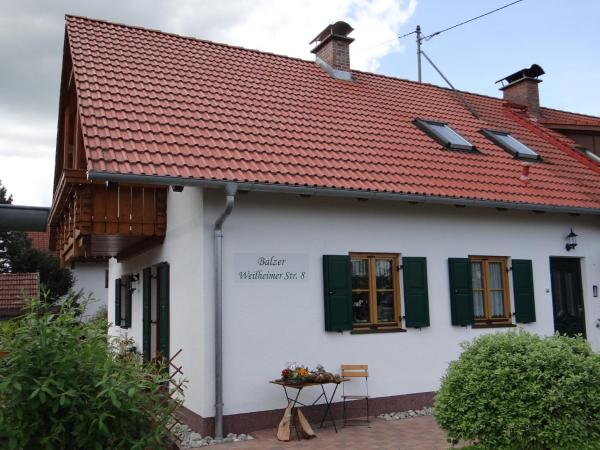 Nella foto è visibile l'oggetto Fewo zwischen München und Garmisch situato nella città di Bauerbach.