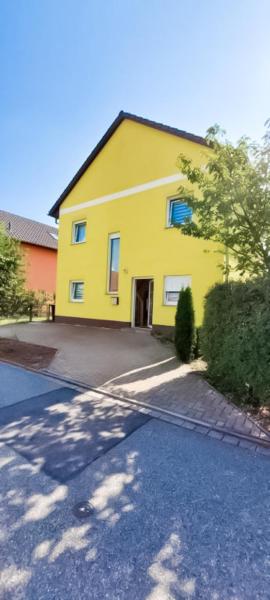 A la foto es mostra l'objecte Ferienhaus Paradies situat a la ciutat de Flemmingen.