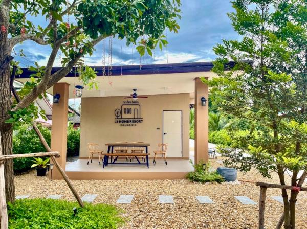 A la foto es mostra l'objecte jj home resort situat a la ciutat de Phun Phin.
