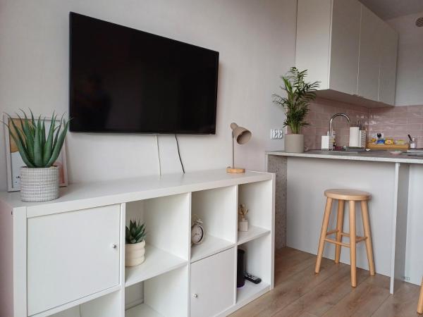 På billedet ses objektet Apartamenty Lubin beliggende i byen Lubin.