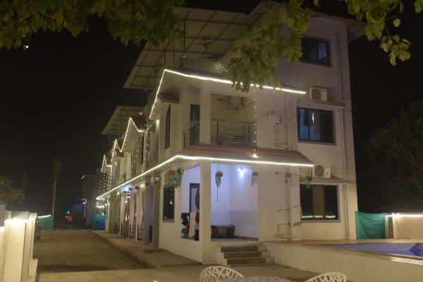 A la foto es mostra l'objecte Coastal Gateway Resort, 3 min walk to Nagaon Beach situat a la ciutat de Nagaon.