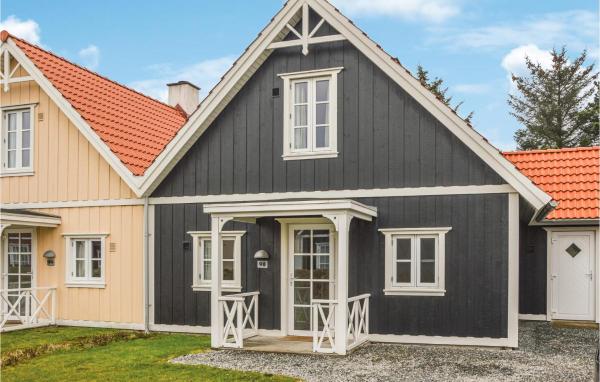 A la foto es mostra l'objecte Blåvandslyst situat a la ciutat de Blåvand.