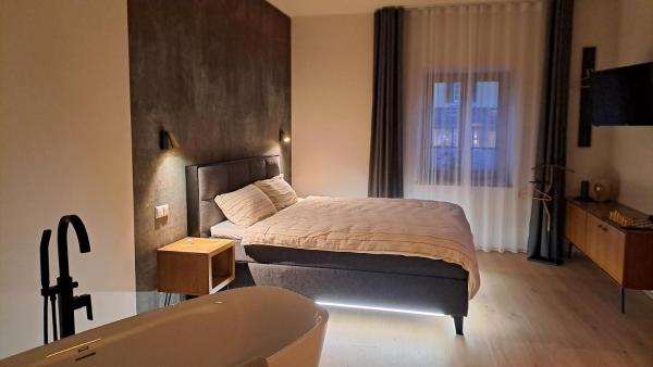 A la foto es mostra l'objecte Apartment Stadtmauerloft Gmünd situat a la ciutat de Eisentratten.