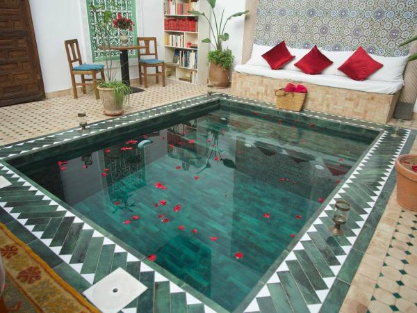 A la foto es mostra l'objecte Riad Ocallaghan situat a la ciutat de Marràqueix.
