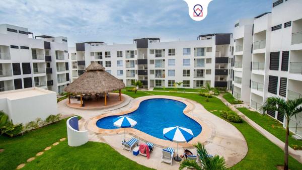 A la foto es mostra l'objecte Cozy 2-Bedroom Retreat with Pool Access situat a la ciutat de Manzanillo.