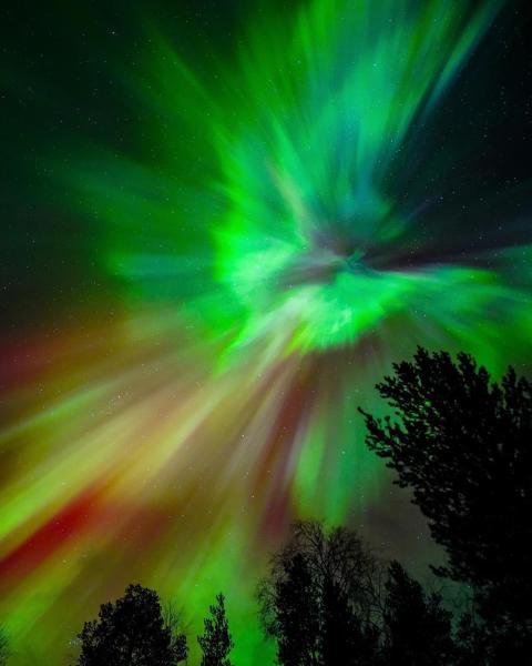 Ski-In Levi, Auroras On the Mountain, Levi