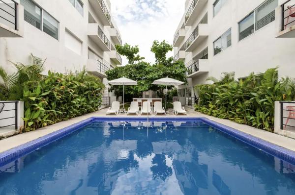 Na zdjęciu widoczny jest obiekt Papaya Suites Diamante - Adults Only położony w mieście Acapulco.
