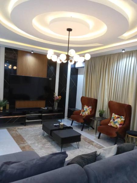 På billedet ses objektet Short-stay Haven beliggende i byen Abuja.
