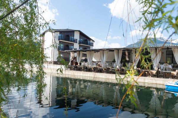 Kuvassa näkyy kohde Complex Pescăresc Gura Repezii Borșa, joka sijaitsee kaupungissa Borşa.