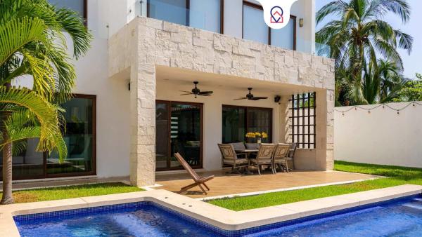 På billedet ses objektet Modern House 3 Bedrooms & Pool Acapulco beliggende i byen Acapulco.