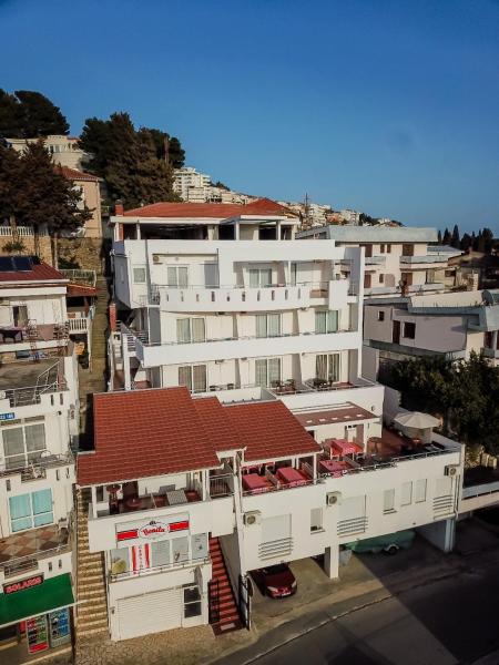 La photo montre l'objet Apartments Bonita situé dans la ville de Ulcinj.
