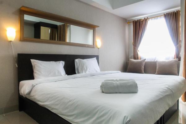 A la foto es mostra l'objecte Minimalist Studio The Oasis Apartment near Omni Hospital Cikarang By Travelio situat a la ciutat de Cikarang.