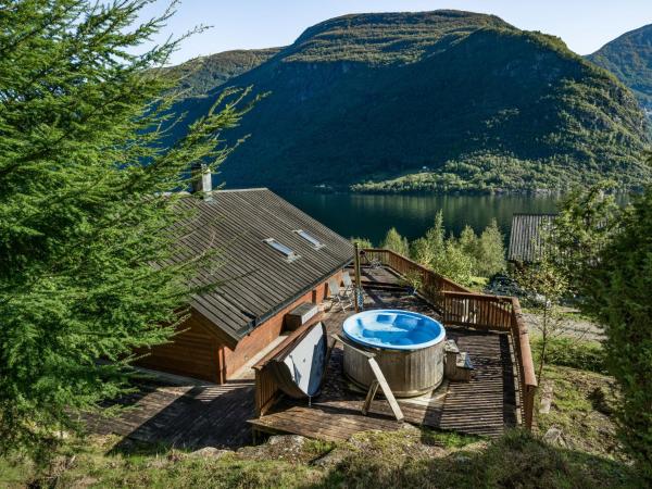 Na fotografii je vidět objekt Holiday Home Frigg by Interhome nacházející se ve městě Espeset.