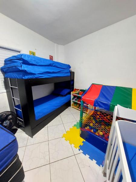Na zdjęciu widoczny jest obiekt Apartamento em Mongagua położony w mieście Agenor de Campos.
