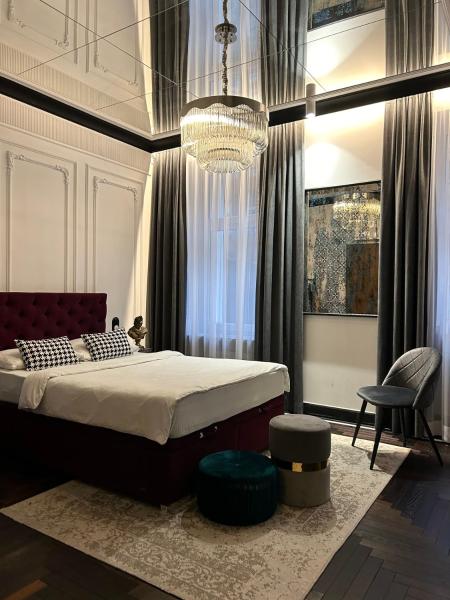 A la foto es mostra l'objecte Belle époque appartement I The Artdrake Collection by LUX RELAX Apartamenty Kołobrzeg situat a la ciutat de Koszalin.