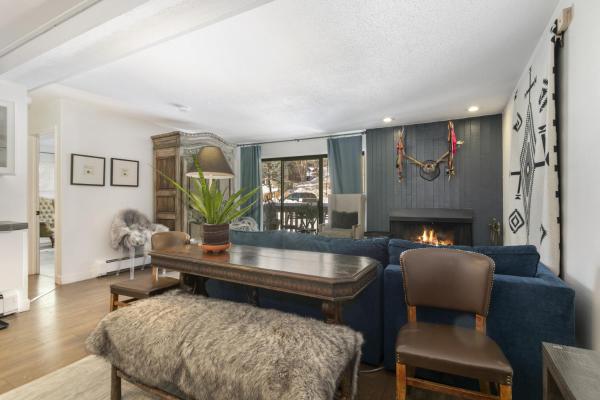 Na fotografii je vidět objekt Snowlion Condos 308 condo nacházející se ve městě Vail.