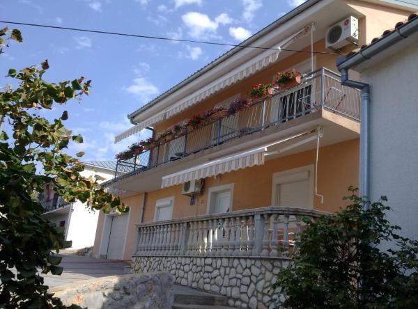 The photo shows the Apartments Bionda Senj located in the city of Senj.