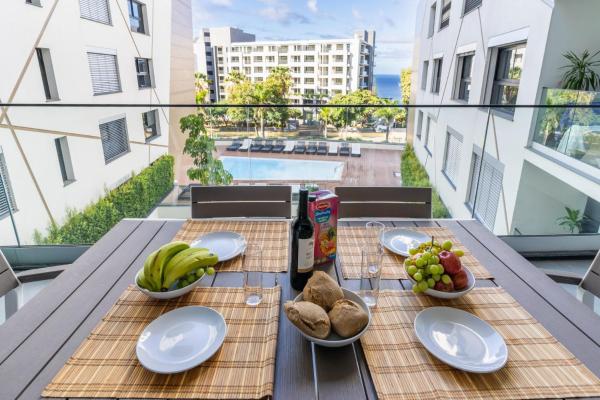 São Lucas Apartamento Com Piscina E Parking No Funchal - Madeira