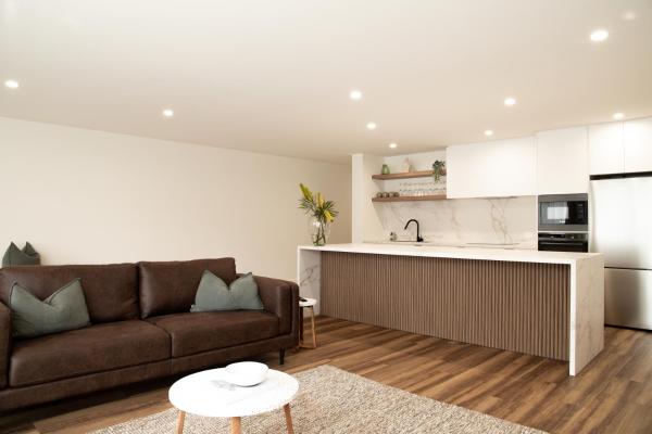 A la foto es mostra l'objecte Apartment One - Apartments on Gavan situat a la ciutat de Bright.
