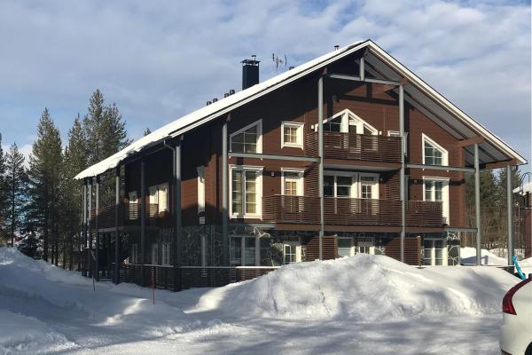 På billedet ses objektet Levin Lumienkeli B3 beliggende i byen Levi.