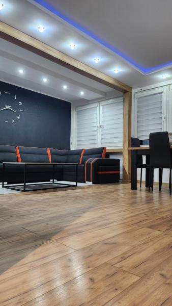 A la foto es mostra l'objecte Ekskluzywny Apartament w Centrum z Klimatyzacją i Balkonem situat a la ciutat de Lubin.