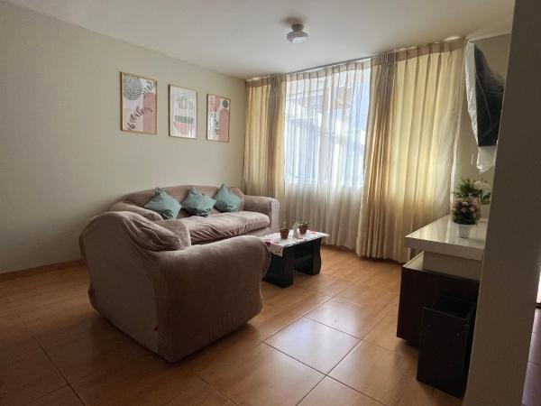 Nella foto è visibile l'oggetto Cómodo apartamento en cayma situato nella città di Cayma.