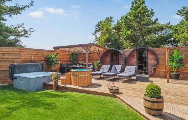 A la foto es mostra l'objecte Lovely Home In Thisted With Sauna situat a la ciutat de Thisted.