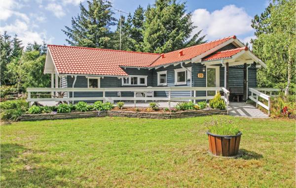 A la foto es mostra l'objecte Holiday Home Sletten Hadsund I situat a la ciutat de Helberskov.