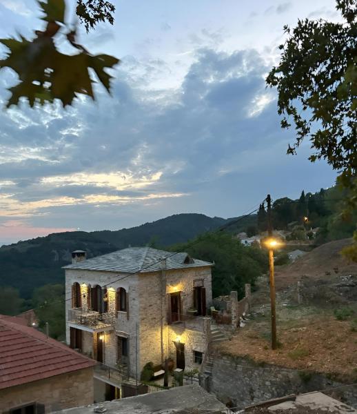 A la foto es mostra l'objecte Αρχοντικό Νόνη situat a la ciutat de Miléai.