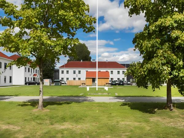 På bilden syns objektet Oslo Airport Budget Apartments som ligger i staden Nannestad.