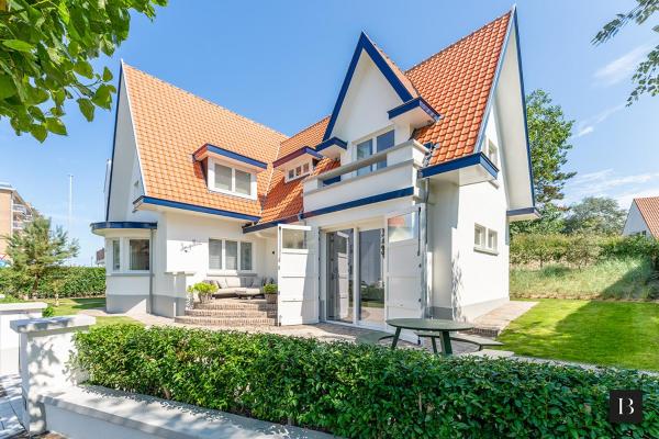 Auf dem Foto ist das Objekt Les Grillons in der Stadt De Haan zu sehen.