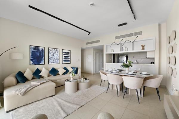 A la foto es mostra l'objecte Stunning 2-Bedroom Apartment Travo situat a la ciutat de Dubai.