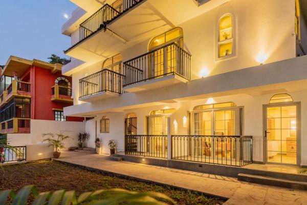 Na zdjęciu widoczny jest obiekt La Vaiencia luxury apartments - Siolim położony w mieście Marna.