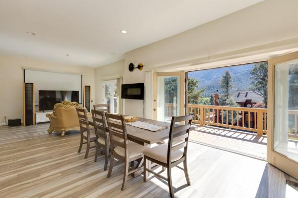 Game Room & Deck: Modern Frazier Park Home! - Pine Mountain Club, California