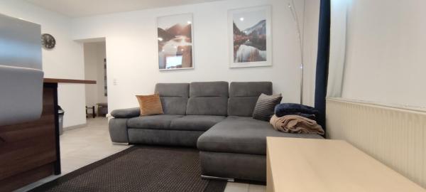 A la foto es mostra l'objecte Practical 1-bedroom apt with King size, 5 min to RAB situat a la ciutat de Ramstein-Miesenbach.