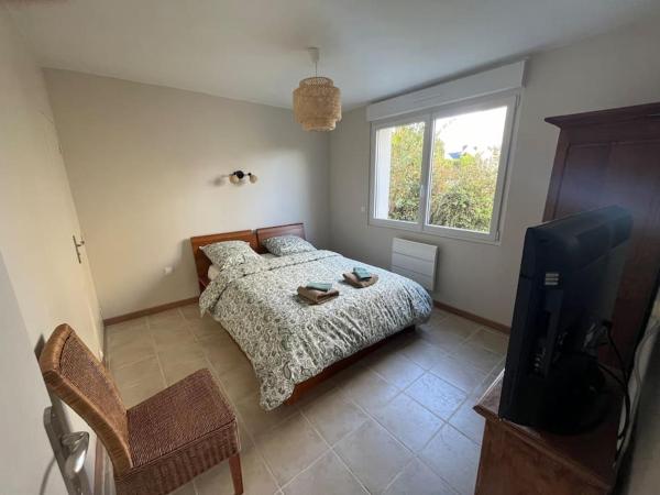 Na fotografii je vidět objekt Le Safran - Appartement chaleureux nacházející se ve městě Langueux.