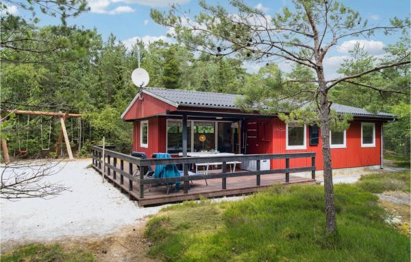A la foto es mostra l'objecte Holiday Home Hc Møllersvej Nexø situat a la ciutat de Bedegård.