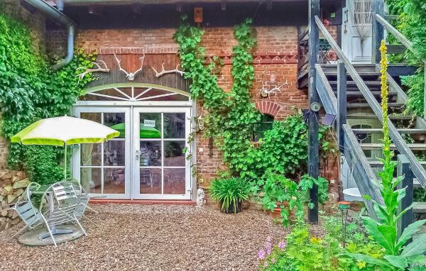 Na zdjęciu widoczny jest obiekt Ferienwohnung Rheinsberg położony w mieście Linow.