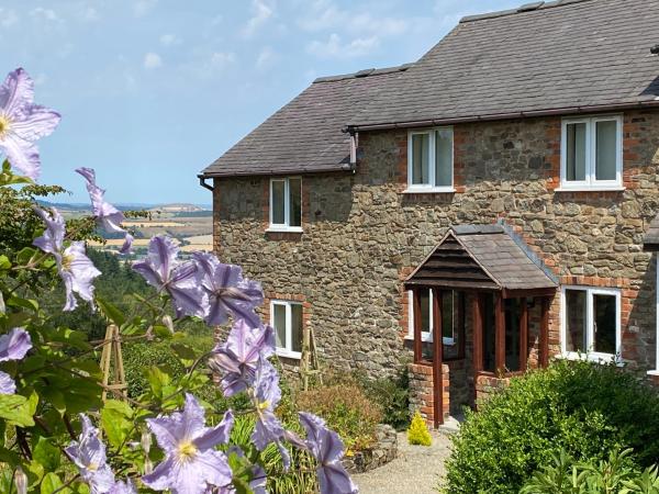 A la foto es mostra l'objecte Heron Cottage situat a la ciutat de Bromlow.